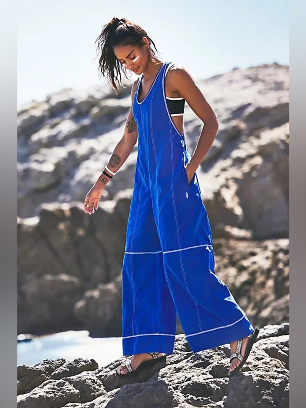 NWT! FP Free People Movement Wild Ambition One Piece Sz Small
